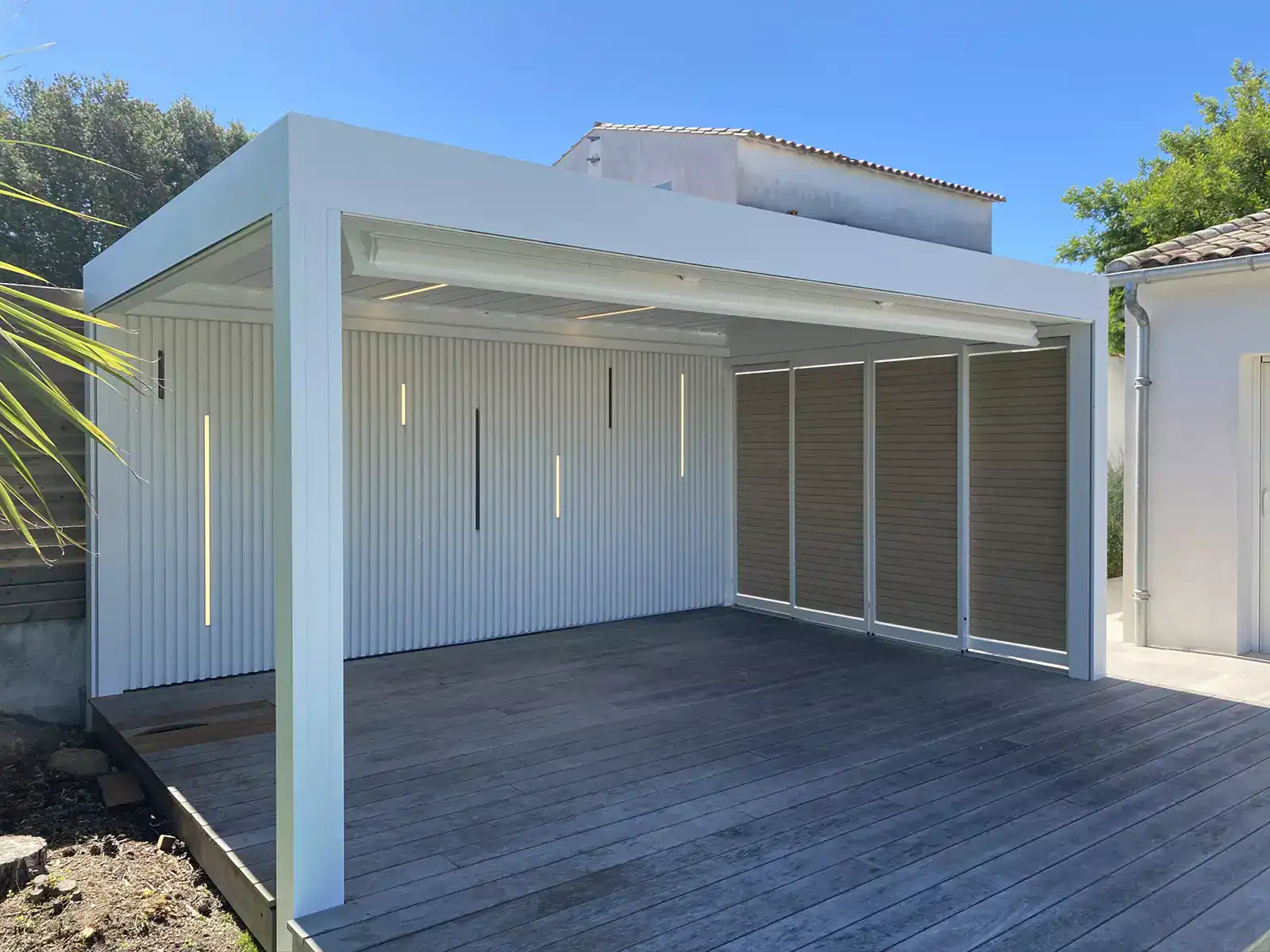 Pergola Bioclimatique sur l'île de Ré